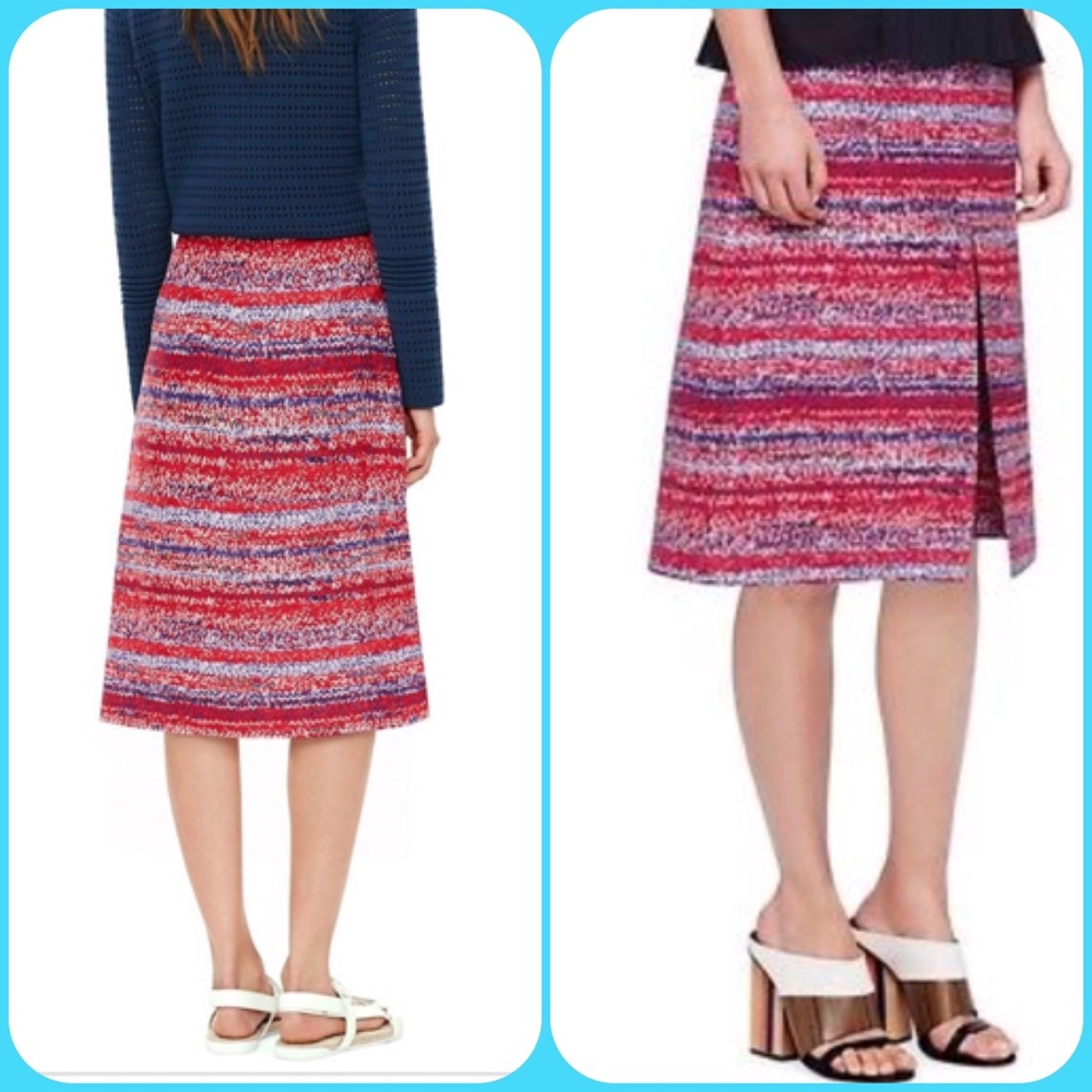🔔♥️TORY BURCH- 100 Silk Herringbone print ❤️🔔